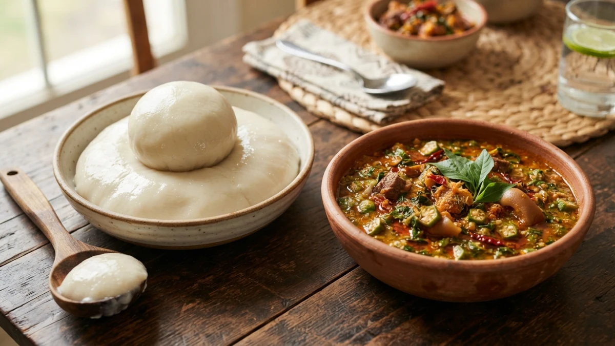 Fufu: qué es, de qué está hecho y cómo se come