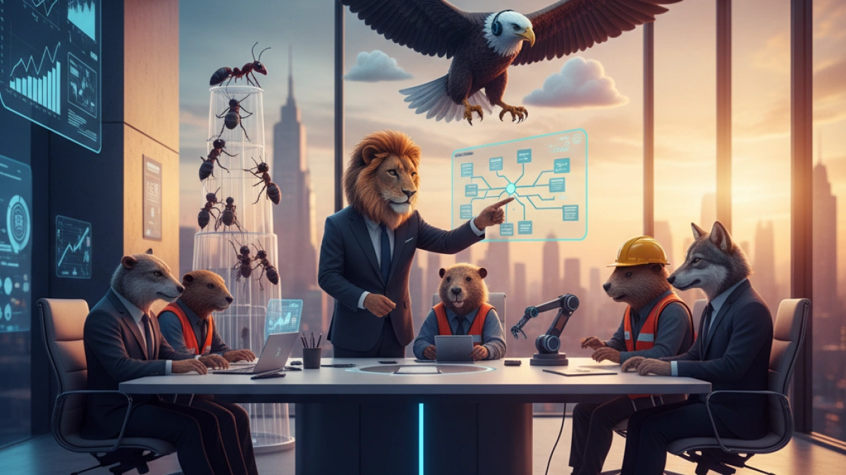 Las lecciones laborales que enseñan los animales a los humanos