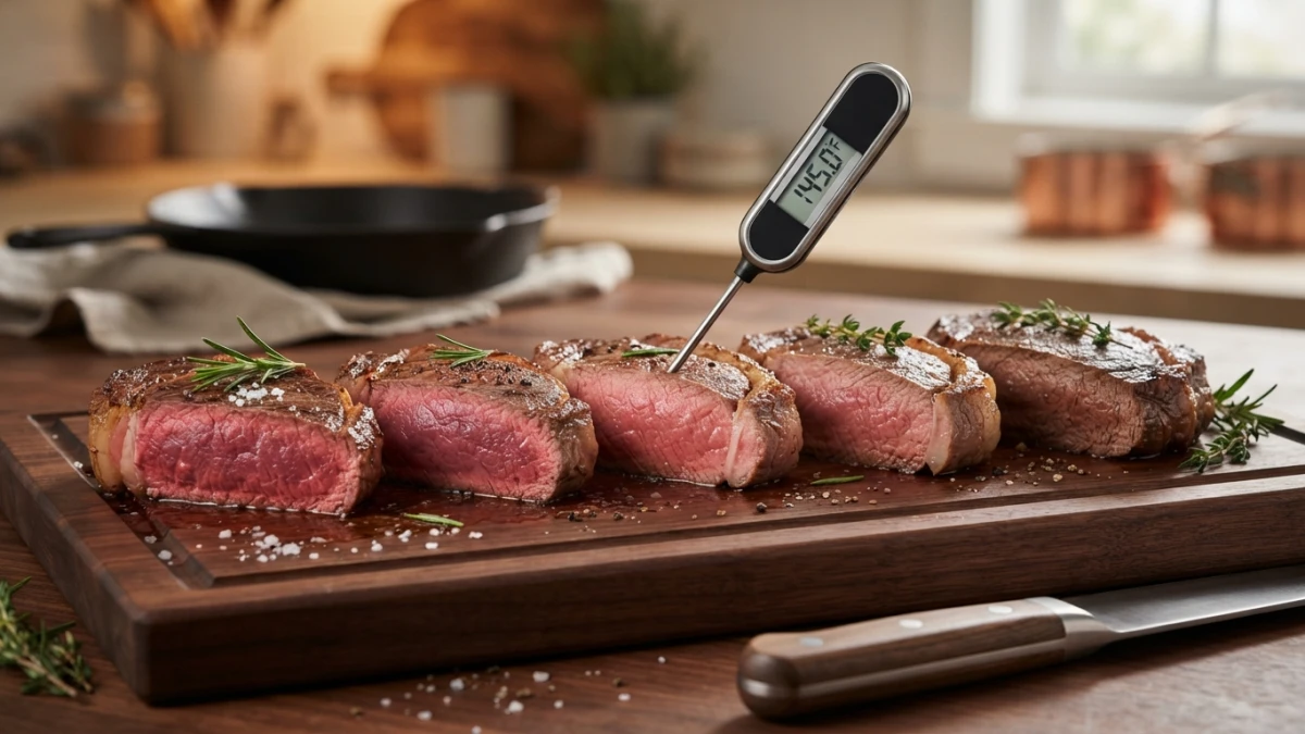Meat cooking temperatures: the complete internal temperature chart for perfect doneness