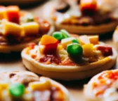 Recette de Mini-pizzas végétariennes rapides