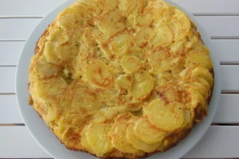 Recette de Omelette végétalienne aux pommes de terre