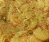 Receta de Tortilla de patatas vegana