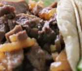 Recipe of Taco with barbecue ribs