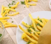 Recipe of French fries with Parmesan