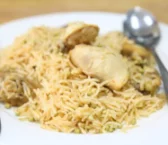 Recette de Riz au poulet au curry