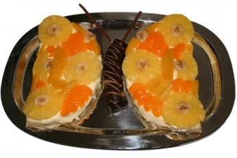 Recipe of Pineapple cake with caramel