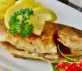 Recipe of Fried fish with chips mayo
