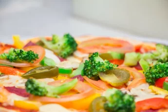 Receta de Pizza vegetariana