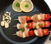 Recipe of Trout skewers and wings