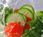 Recipe of tomato salad with broccoli stalks,