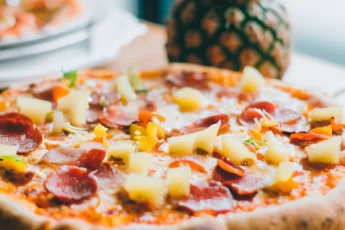 Receta de Pizza hawaiana integral