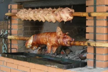 Recipe of Baked Segovian suckling pig.