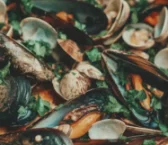 Recipe of Mussels in wine.