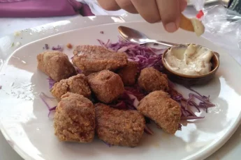 Recipe of Tuna fritters stuffed with cheese