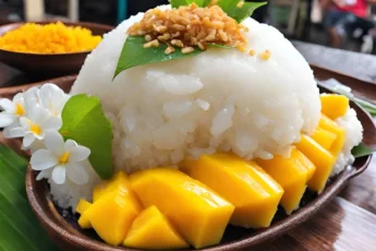 マンゴースティッキーライス (Mango Sutikkī Raisu) のレシピ