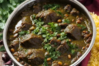 Recipe of Persian herb stew