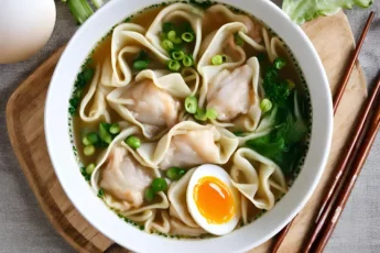 Recipe of Wonton Noodle Soup