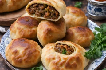 Recipe of Georgian Meat-filled Bread