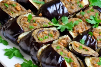 Recipe of Eggplant with Walnut Filling