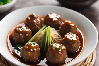 Recipe of 獅子頭 (Shi Zi Tou) - ライオンズヘッドミートボール