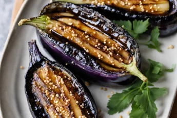 Recipe of Miso Eggplant (Nasu Dengaku)