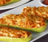 Recipe of Baked zucchini with cream cheese