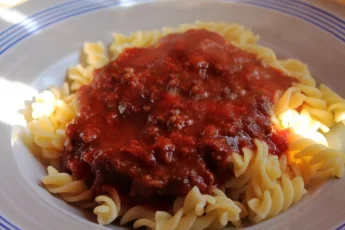 Recipe of Pasta with ragu sauce