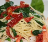 Recipe of Pasta with lobster and mushrooms