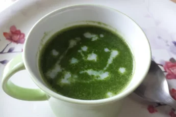 Recipe of Spinach soup