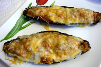 Recipe of Eggplants stuffed with meat
