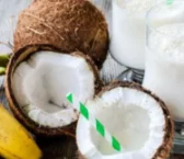Receta de Batido de coco natural