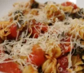 Recipe of Pasta with kale and lentils