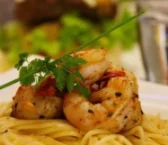 Recipe of Pasta with garlic shrimp