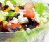 Recipe of Vegetable salad with goat cheese