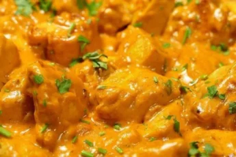 Recipe of Chicken curry with cream