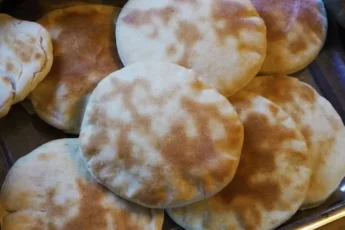 Receta de Pan de pita árabe