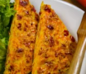 Recipe of Carrot omelet with parsley