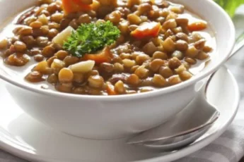 レンズ豆とライス のレシピ