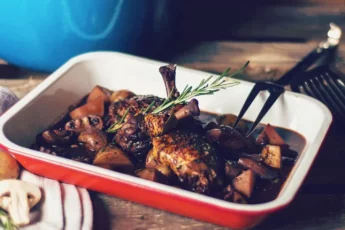 Recipe of Coq au vin with thyme