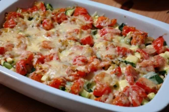 Recipe of Lasagna with ham and cheese