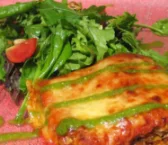 Recipe ng Lasagna ng spinach