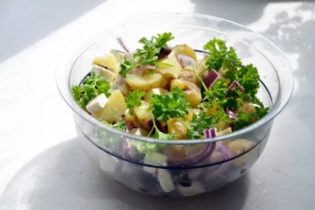 Recipe of Potato salad in vinaigrette