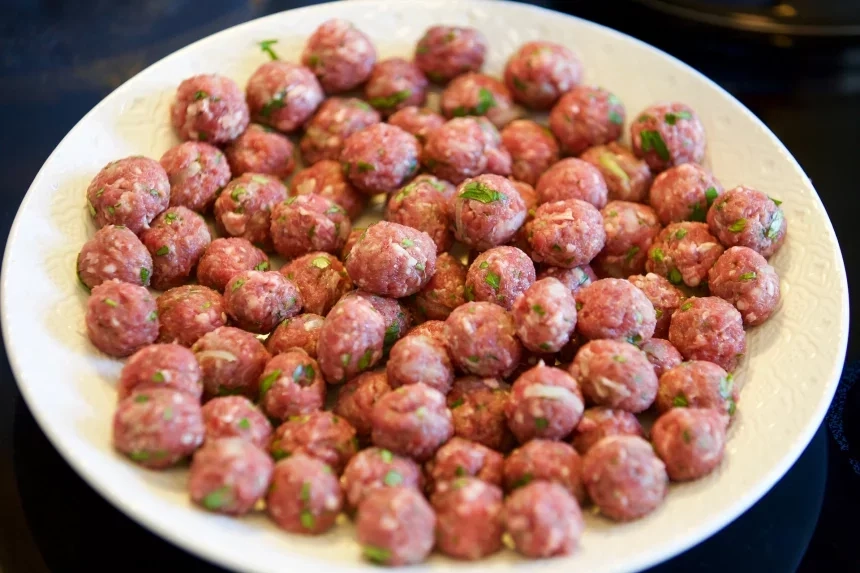 Receta de Albóndigas a la jardinera