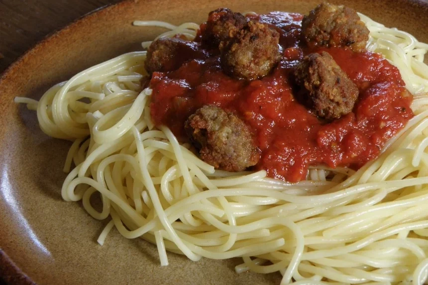 Receta de Albóndigas con tomate en cookeo