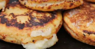 Recipe of Yucca arepas