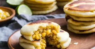 Recipe of Stuffed Corn Cakes