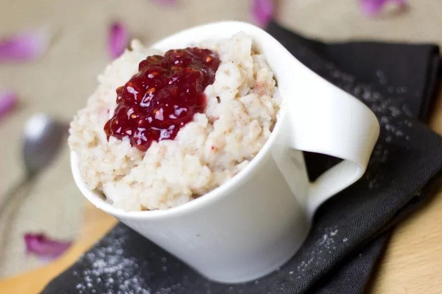 Receta de Arroz con leche fit.