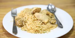 Recipe of Rice with chicken curry