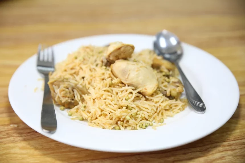 Recipe of Rice with chicken curry