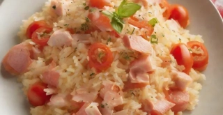 Receta de Arroz con tomate